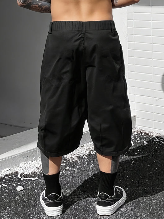 Pantalones Capri de Trabajo Casual Trendy para Hombre Talla Grande - Image 12