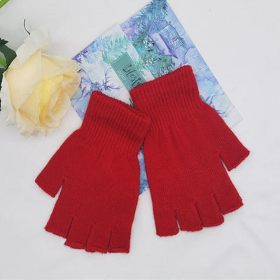 Guantes sin Dedos de Lana para Ciclismo - Cálidos y Versátiles - Image 5