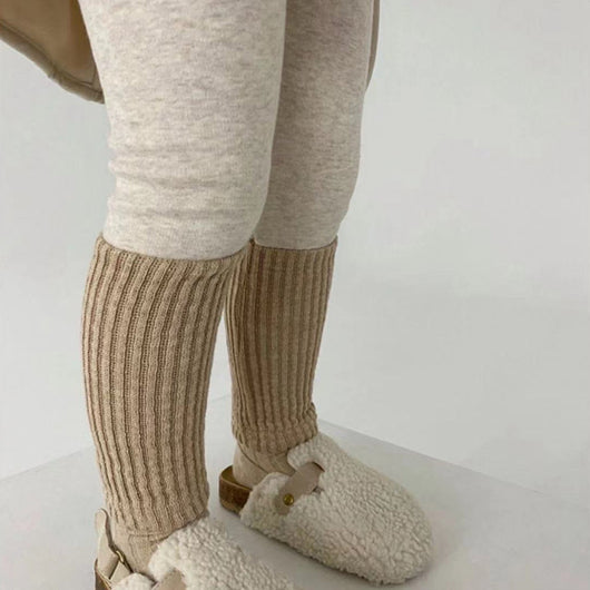 Leggings de Algodón Elastizado con Combinación de Colores para Niñas - Image 16