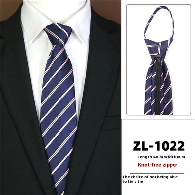 Corbata con Cierre Ejecutiva sin Nudo para Hombre - Image 27