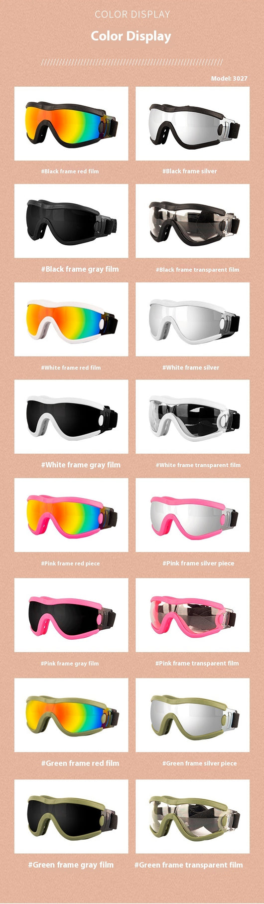 Gafas de Sol para Perros con Protección UV - Lentes Deportivas para Mascotas - Image 27