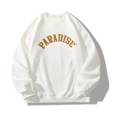 Sudadera Estampado Letras Cuello Redondo Básico - Image 9