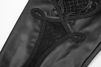 Leggings Deportivos con Bordado Floral y Posicionamiento Punk - Image 21