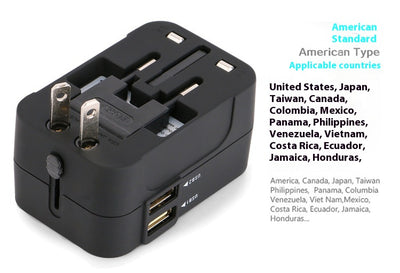 Adaptador Universal de Viaje Multifunción - Enchufe de Conversión Internacional - Image 18