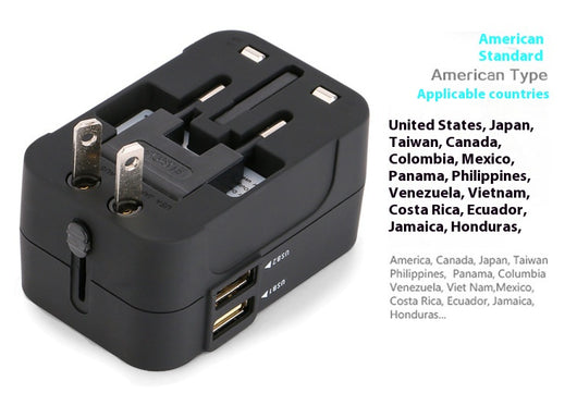 Adaptador Universal de Viaje Multifunción - Enchufe de Conversión Internacional - Image 18