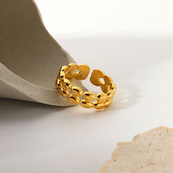 Anillo Maggie Dorado