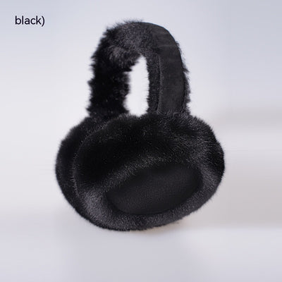 Orejeras Plegables de Felpa para Mujer - Abrigo Otoño e Invierno - Image 7