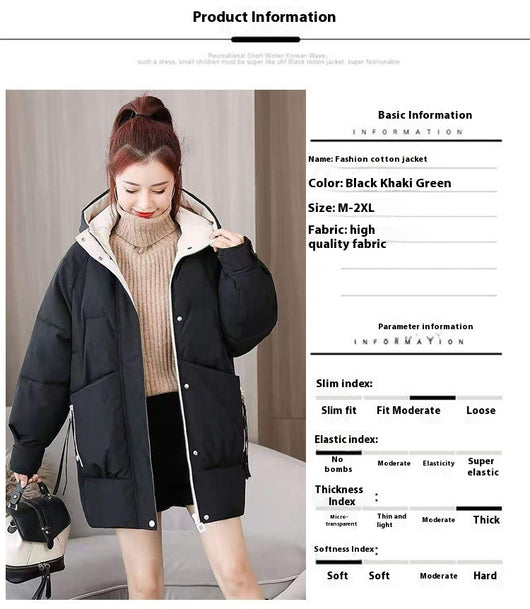 Chaqueta Acolchada de Plumón Mujer Largo Invierno - Image 12