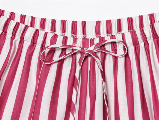 Pantalón Suelto con Cordones de Corte Francés - Image 30
