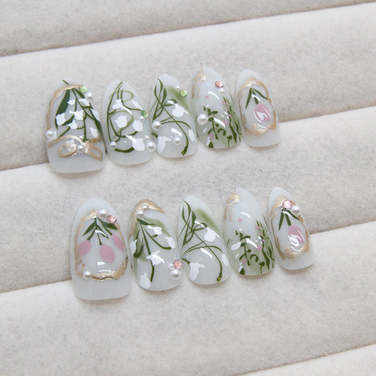 Pegatinas de Uñas Removibles - Set de 24 Diseños - Image 4