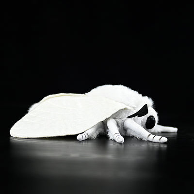 Peluche Polilla Blanca - Juguete de Simulación Animal Realista - Image 2