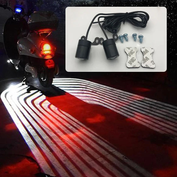 Lámpara Proyectora LED para Auto con Alas Decorativas