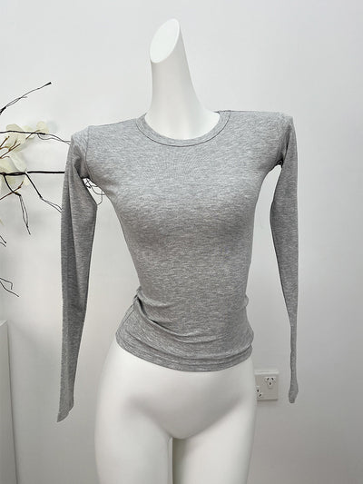 Remera Deportiva Ajustada Modal Elastizada Manga Larga - Image 8