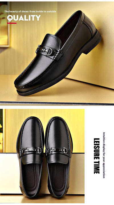 Zapatos de Cuero para Hombre Elegantes y Transpirables - Image 11