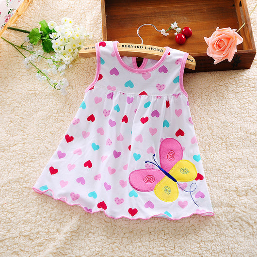 Vestido Falda Infantil Original Algodón con Diseños Animados - Image 18