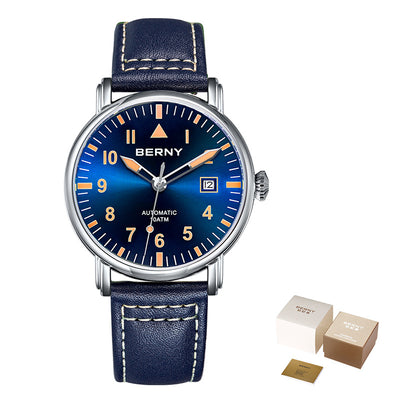 Reloj Mecánico Impermeable con Correa y Esfera Luminosa - Image 4
