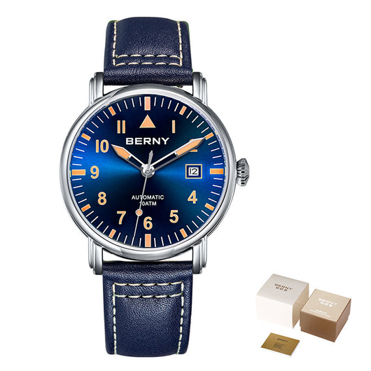 Reloj Mecánico Impermeable con Correa y Esfera Luminosa - Image 4