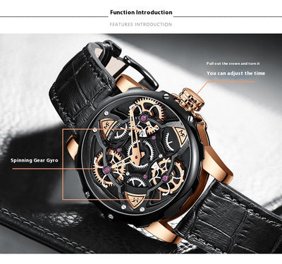 Reloj Casual para Hombre con Correa Hueca - Image 15