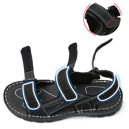 Sandalias Hombre Velcro Cómodas - Chanclas Ajustables Verano - Image 20