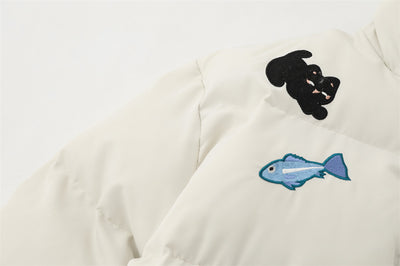 Chaqueta de Algodón para Hombre XINGX con Parche de Mariposa - Image 8