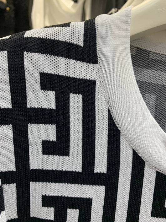 Cardigan Tejido Cuello Redondo con Cierre de Metal - Image 10