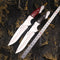 Cuchillo de Supervivencia Outdoor de Acero Cromado de Alta Dureza 9