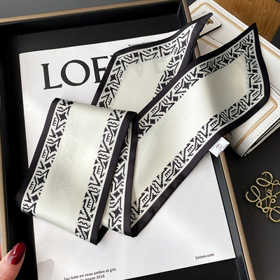 Bufanda Larga Personalizada con Estampado para Mujer - Image 11
