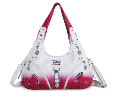 Bolso Bandolera Teñido a Mano Estilo Retro - Image 11
