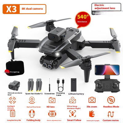 Dron con Evasión de Obstáculos y Cámara 4K Ultra HD - Image 9