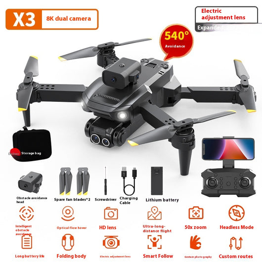 Dron con Evasión de Obstáculos y Cámara 4K Ultra HD - Image 9