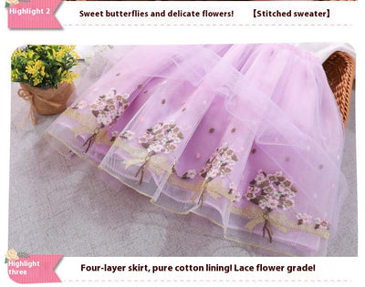 Conjunto Infantil Elegante: Falda y Suéter Manga Larga - Image 10