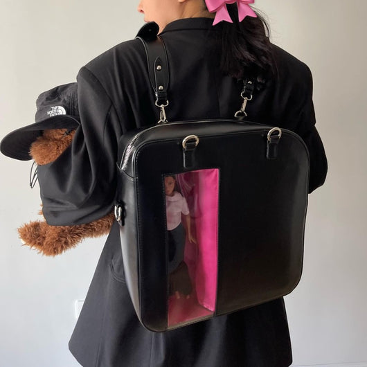 Mochila Crossbody Multifuncional con Doble Bandolera para Viajes y Trabajo - Image 11