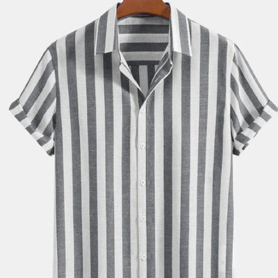 Camisa Estampada de Manga Corta para Hombre - Colección Verano - Image 7