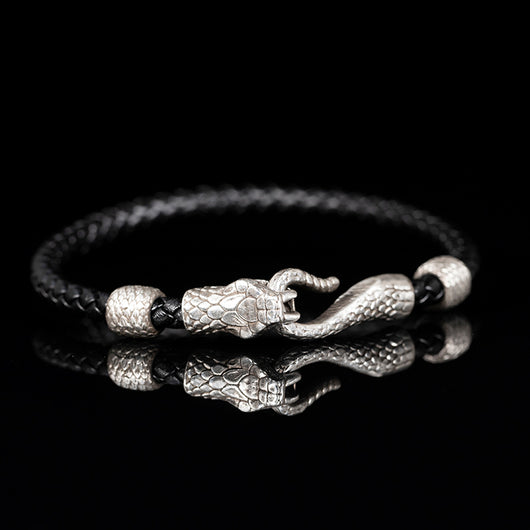 Pulsera de Cuero Personalizada Serie Serpiente - Regalo Exclusivo - Image 8