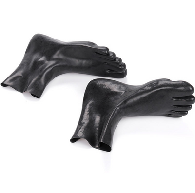 Calcetines de Látex con Dedos Separados hasta la Pantorrilla - Image 11