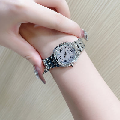 Reloj Cuadrado Estéreo para Mujer - Diseño Moderno y Elegante - Image 15