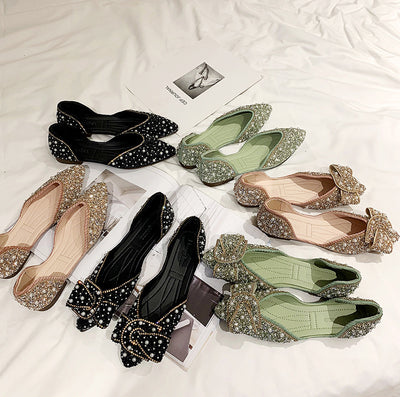 Zapatos de Tacón con Perlitas y Cristales para Mujer - Image 16
