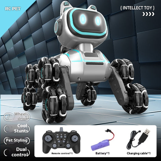 Perro Robótico Musical Recargable con Control Remoto - Juguete Educativo - Image 6