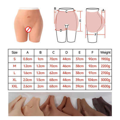 Pantalones Realistas de Silicona Premium para Transformismo - Image 11