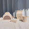 Casa de Juego Infantil de Madera de Nogal Negro con Accesorios de Cocina