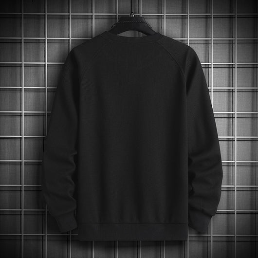 Sudadera Cuello Redondo con Parche Bordado de Cinco Estrellas - Image 4