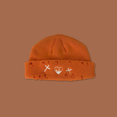 Gorro de Lana con Bordado Calado Versátil para Mujer - Image 9