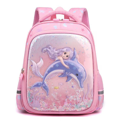 Mochila Infantil de Sirena, Impermeable y Ergonómica - Image 4