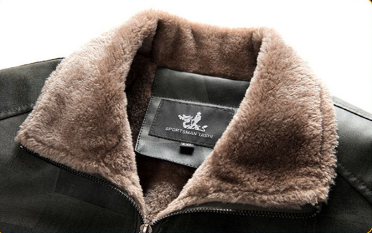 Chaqueta de Cuero para Hombre Adulto con Forro de Terciopelo - Image 13