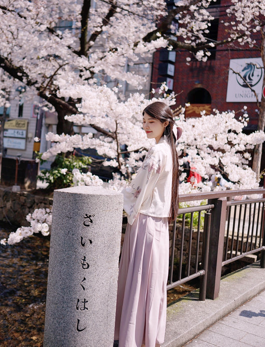 Vestido Hanfu Femenino Primavera Otoño - Estilo Hada Elegante Antiguo - Image 10