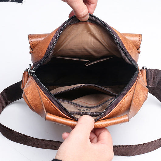 Bolsa Mensajero Retro para Documentos - Estilo Vintage para Hombre - Image 6