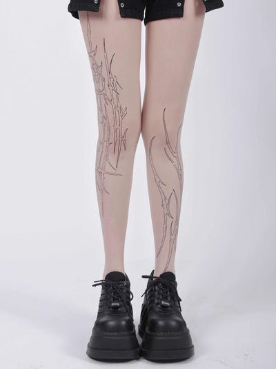 Medias Tatuadas Ultrafinas para Mujer - Image 10