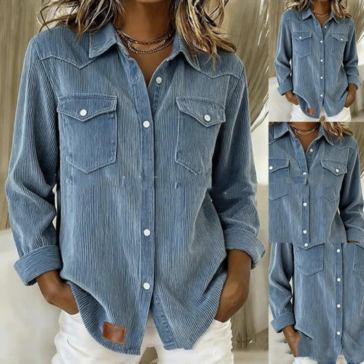 Chaqueta Denim Versátil para Mujer - Estilo Casual
