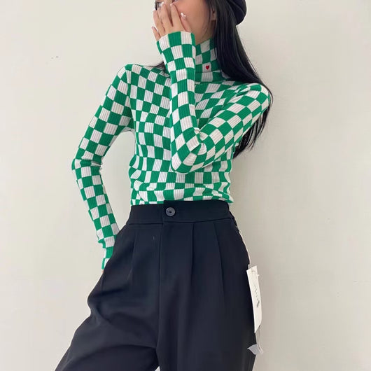 Suéter Tejido de Mezcla de Lana para Mujer - Image 8