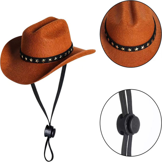 Gorro Navideño y Halloween para Mascotas - Sombrero de Fieltro Peludo - Image 20